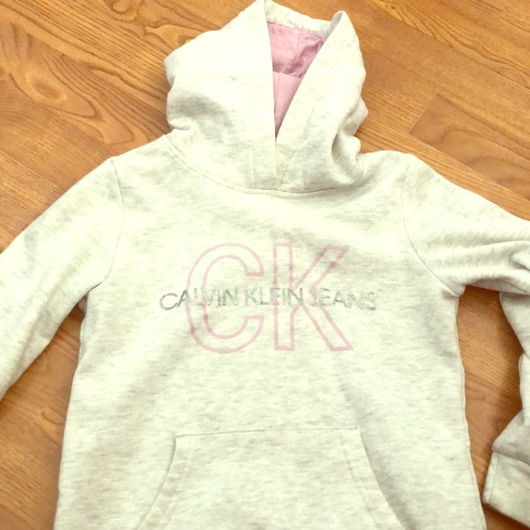 girls calvin klein hoodie
